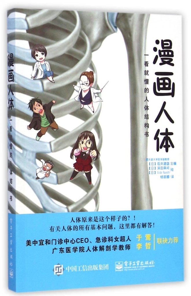 《漫画人体：一看就懂的人体结构书》坂井建雄